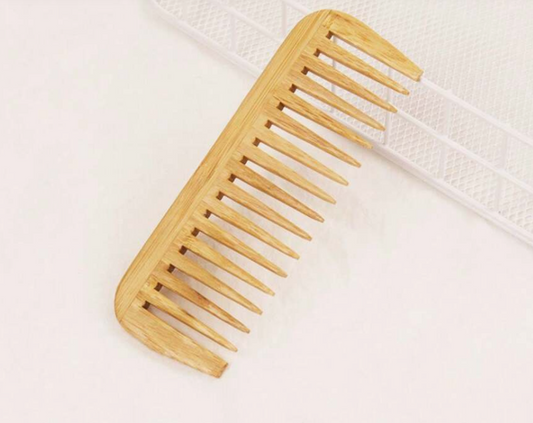 Wooden Wide-tooth Comb